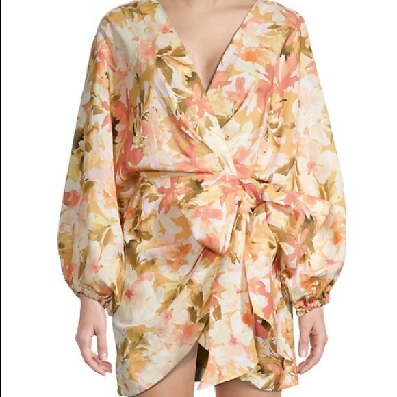 Significant other - Kenna Floral Mini Wrap Dress - new with tags - Picture 7 of 12